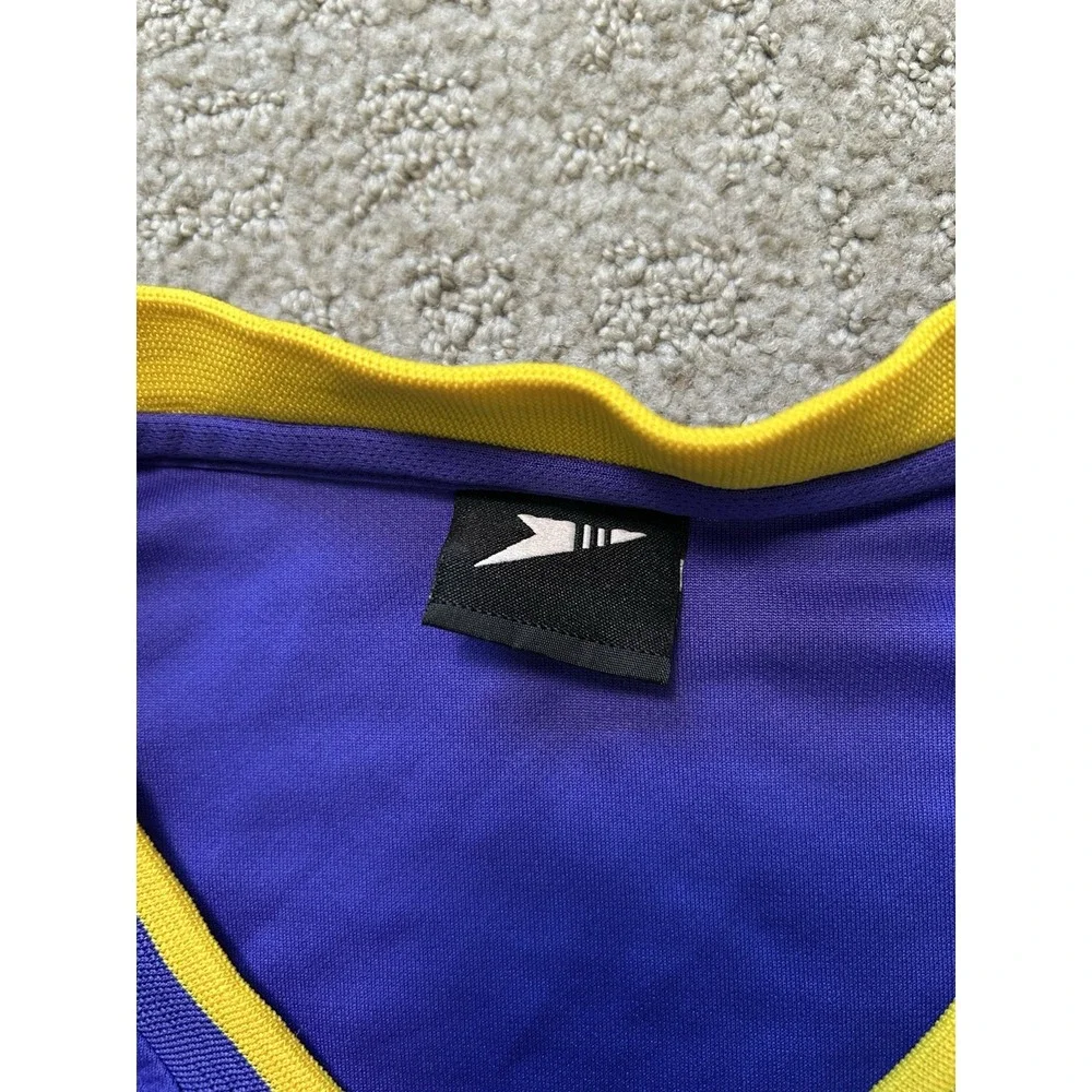 NBA Jersey Kids XL Purple Kobe Bryant 24 Lakers Basketball Mesh Sleeveless